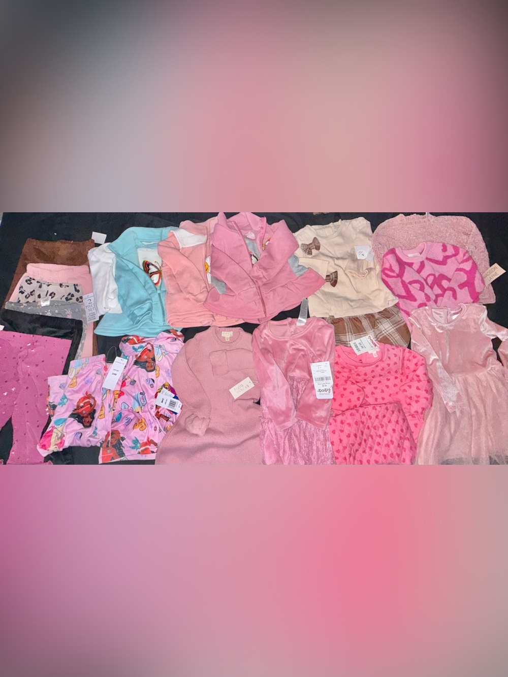 Baby Girl Clothes 24 Months Lot 18pc